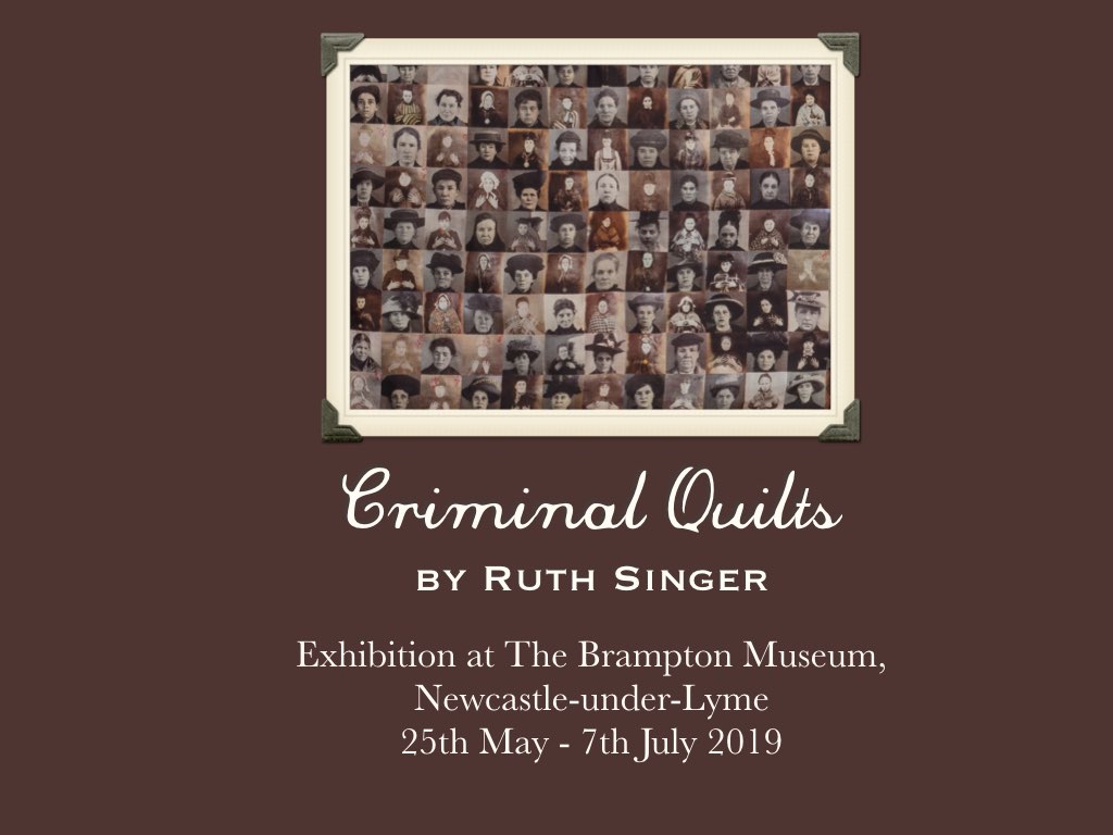 Criminal Quilts new exhibition